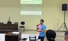 Aula inaugural com o egresso Daniel Porto