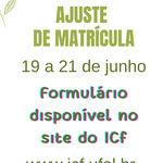 Ajuste de Matrícula 2023.1