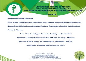 Convite para palestra